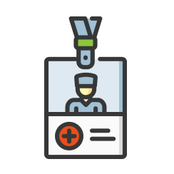 Badge d'identification
